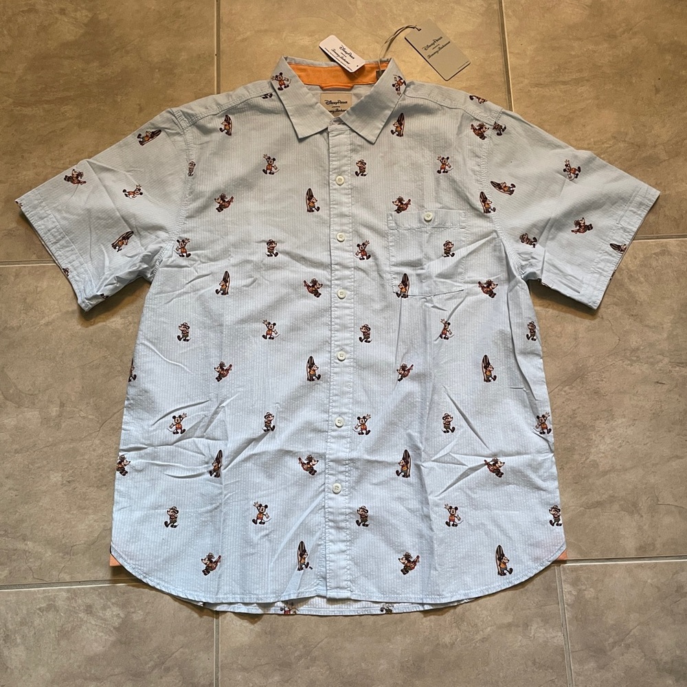 Tommy Bahama Disney Park Excl. Mickey Mouse Shirt